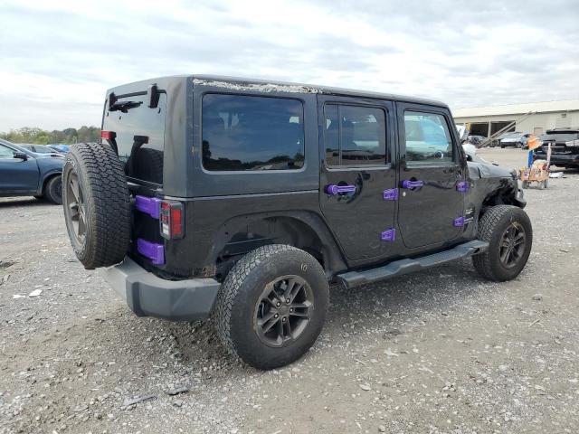 1C4HJWEG7CL273996 - 2012 JEEP WRANGLER U SAHARA Czarny zdjęcie 3