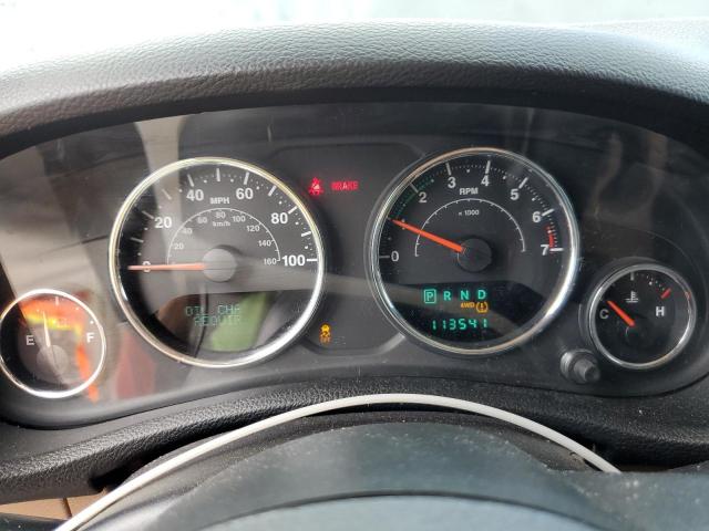 1C4HJWEG7CL273996 - 2012 JEEP WRANGLER U SAHARA Czarny zdjęcie 9