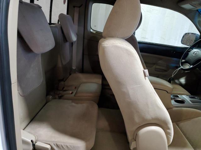 5TEUU4ENXAZ718304 - 2010 TOYOTA TACOMA ACCESS CAB თეთრი ფოტო 10