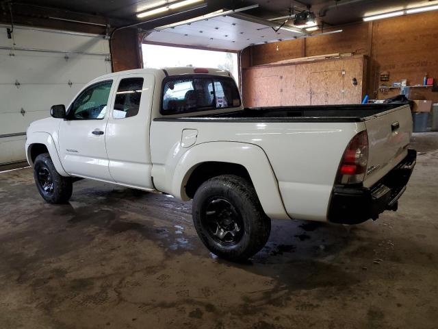 5TEUU4ENXAZ718304 - 2010 TOYOTA TACOMA ACCESS CAB თეთრი ფოტო 2