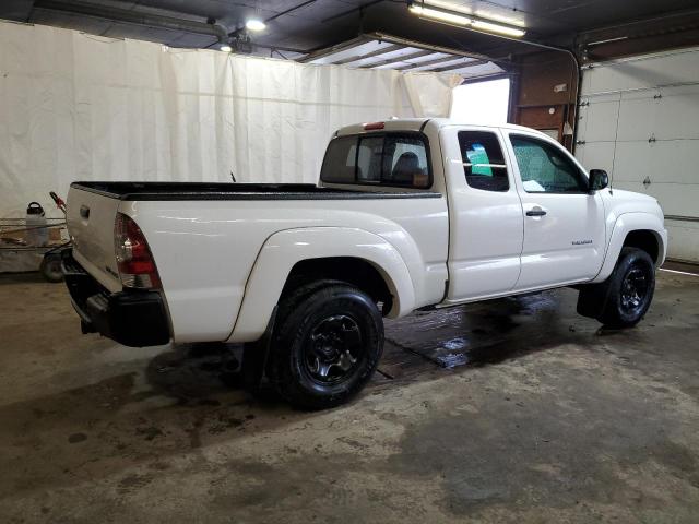 5TEUU4ENXAZ718304 - 2010 TOYOTA TACOMA ACCESS CAB თეთრი ფოტო 3