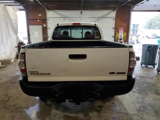 5TEUU4ENXAZ718304 - 2010 TOYOTA TACOMA ACCESS CAB თეთრი ფოტო 6