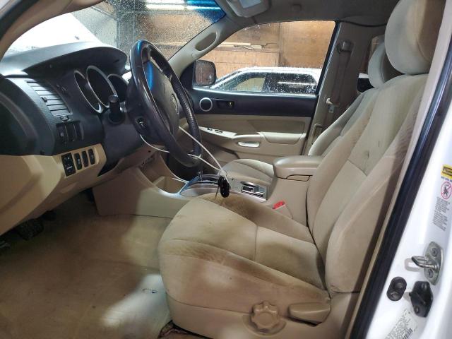 5TEUU4ENXAZ718304 - 2010 TOYOTA TACOMA ACCESS CAB თეთრი ფოტო 7