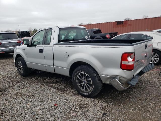 1FTRF12W64NA25636 - 2004 FORD F150 SILVER photo 2