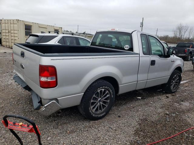 1FTRF12W64NA25636 - 2004 FORD F150 SILVER photo 3