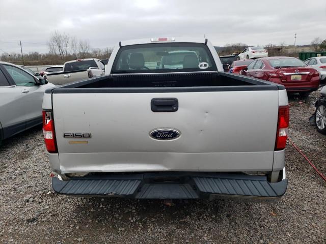 1FTRF12W64NA25636 - 2004 FORD F150 SILVER photo 6