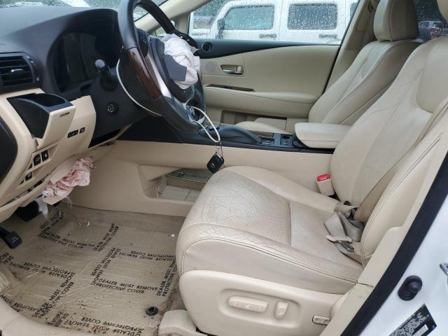 2T2BK1BA1DC185066 - 2013 LEXUS RX 350 BASE WHITE photo 7