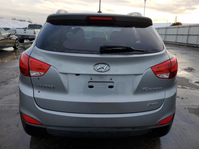 KM8JUCAC7AU022277 - 2010 HYUNDAI TUCSON GLS SILVER photo 6