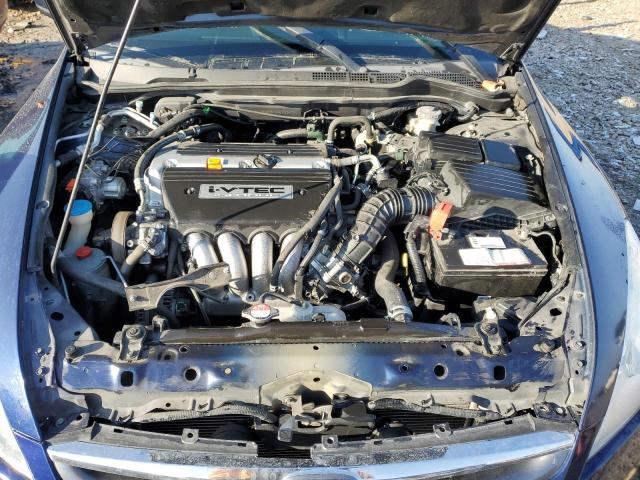 1HGCM56767A216847 - 2007 HONDA ACCORD EX BLUE photo 11