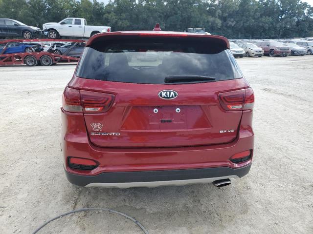 5XYPHDA52KG598842 - 2019 KIA SORENTO EX მუქწითელი ფოტო 6