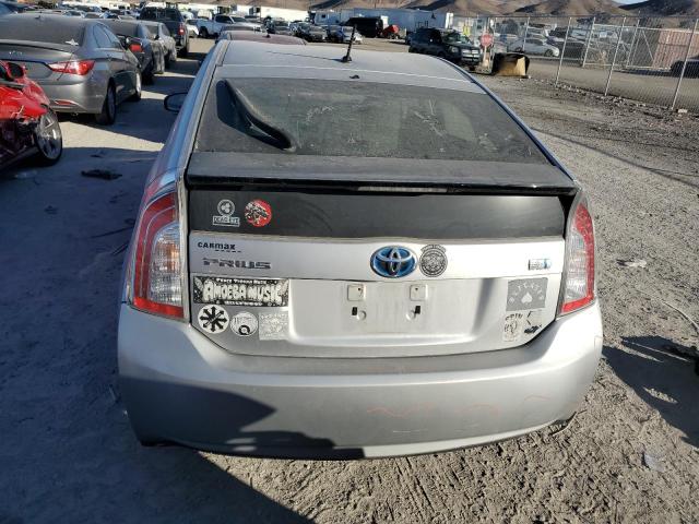 JTDKN3DU4E1757560 - 2014 TOYOTA PRIUS SILVER photo 6