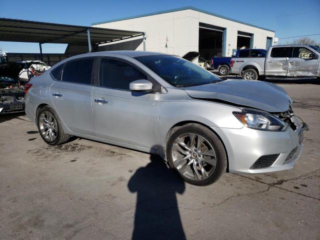 3N1AB7AP9HY227999 - 2017 NISSAN SENTRA S SILVER photo 4