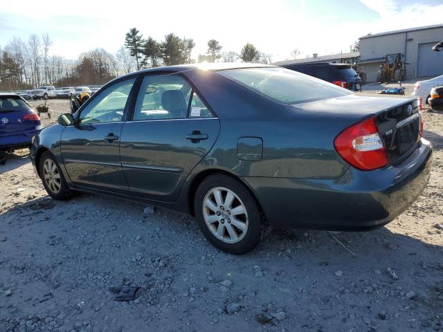 4T1BF30K93U554706 - 2003 TOYOTA CAMRY LE GREEN photo 2