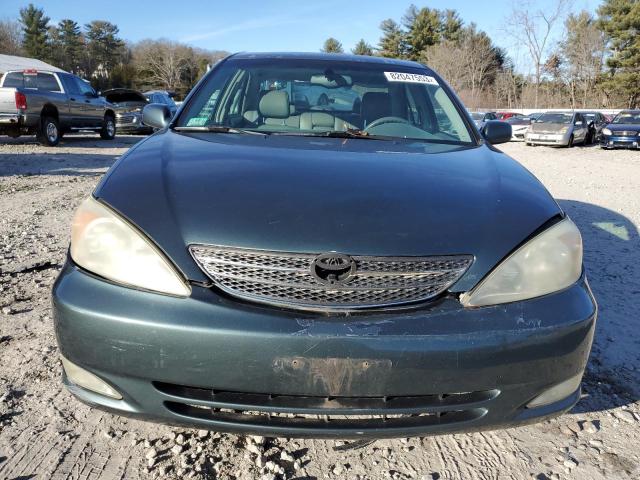 4T1BF30K93U554706 - 2003 TOYOTA CAMRY LE GREEN photo 5