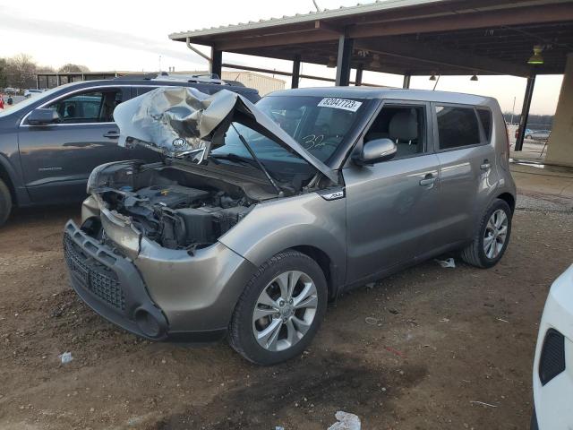 KNDJP3A54E7033464 - 2014 KIA SOUL + GRAY photo 1