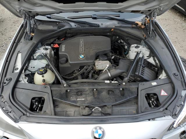 WBA5A7C54FD621825 - 2015 BMW 528 XI SILVER photo 11