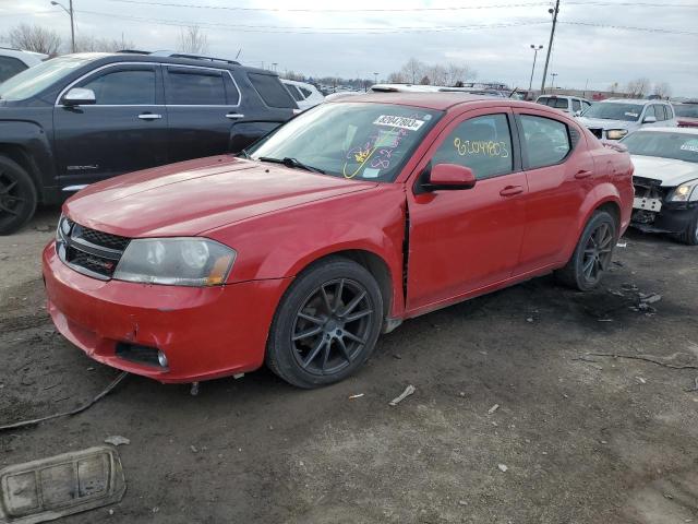 1C3CDZCG7EN177528 - 2014 DODGE AVENGER SXT RED photo 1