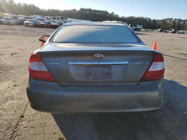 4T1BE32KX4U912574 - 2004 TOYOTA CAMRY LE GRAY photo 6