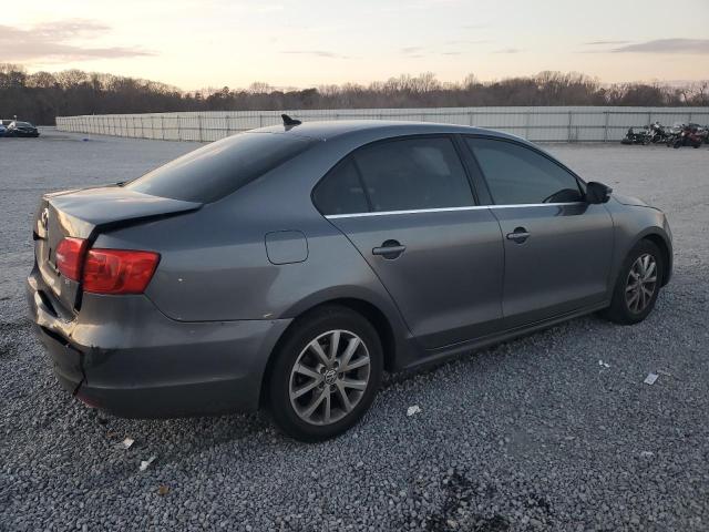 3VWD17AJ7EM361855 - 2014 VOLKSWAGEN JETTA SE GRAY photo 3