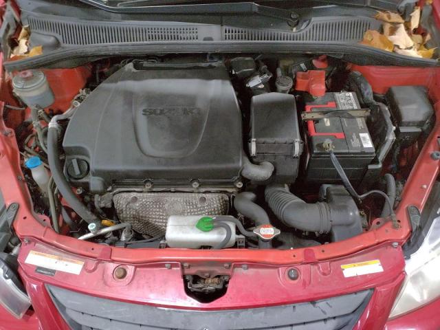 JS2YB5A32D6101116 - 2013 SUZUKI SX4 RED photo 11