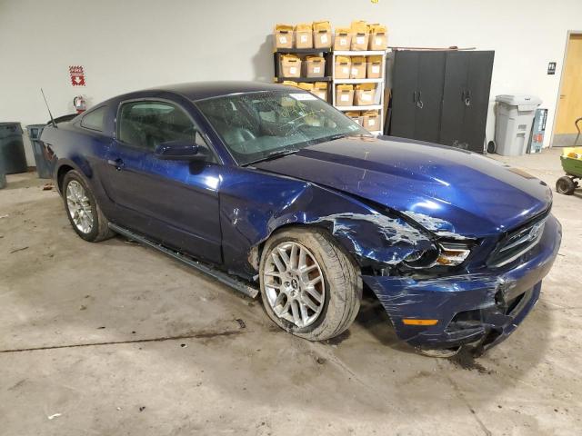 1ZVBP8AM0C5215614 - 2012 FORD MUSTANG BLUE photo 4