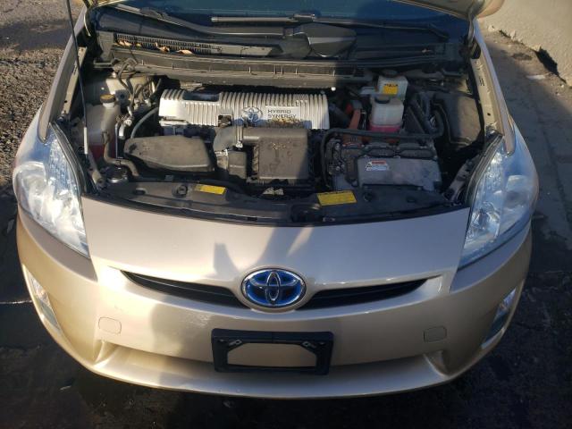 JTDKN3DU8A0093232 - 2010 TOYOTA PRIUS GOLD photo 11