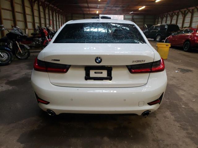 3MW5R7J08L8B04035 - 2020 BMW 330XI WHITE photo 6