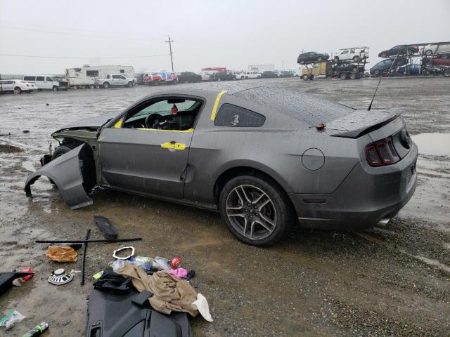 1ZVBP8AM1E5333254 - 2014 FORD MUSTANG GRAY photo 2