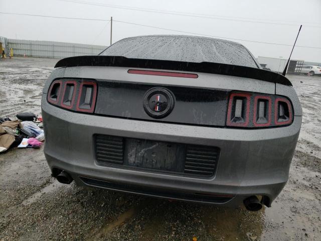 1ZVBP8AM1E5333254 - 2014 FORD MUSTANG GRAY photo 6