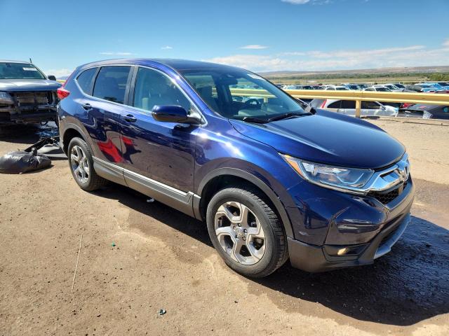 7FARW2H52JE017259 - 2018 HONDA CR-V EX BLUE photo 4