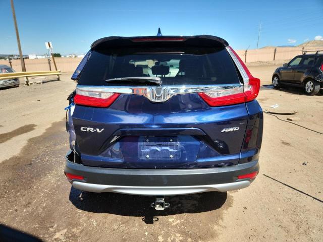 7FARW2H52JE017259 - 2018 HONDA CR-V EX BLUE photo 6