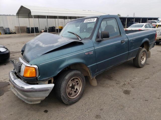 1FTCR10A7VPA36462 - 1997 FORD RANGER GREEN photo 1