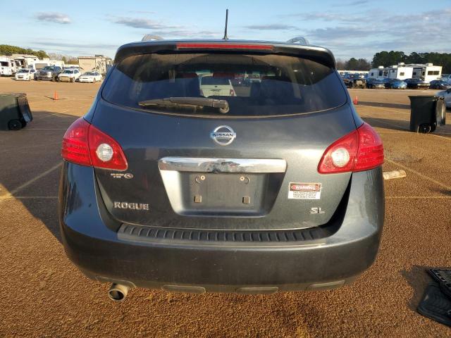 JN8AS5MT9DW515571 - 2013 NISSAN ROGUE S BLUE photo 6