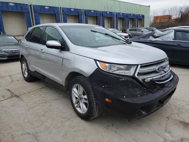 2FMTK4J89FBC32294 - 2015 FORD EDGE SEL SILVER photo 4