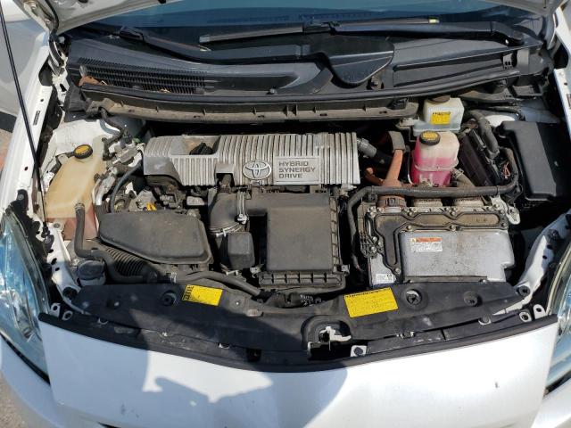 JTDKN3DUXB5352291 - 2011 TOYOTA PRIUS 白色 照片 11