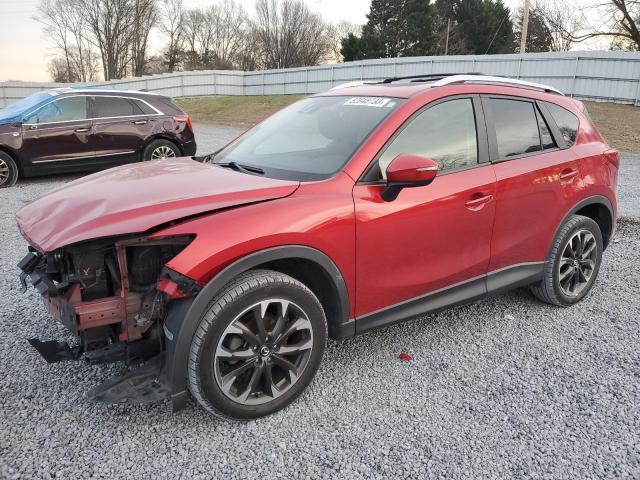 JM3KE4DY5G0604968 - 2016 MAZDA CX-5 GT RED photo 1