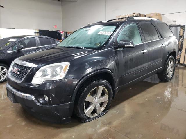 1GKKVRED4BJ393433 - 2011 GMC ACADIA SLT-1 BLACK photo 1