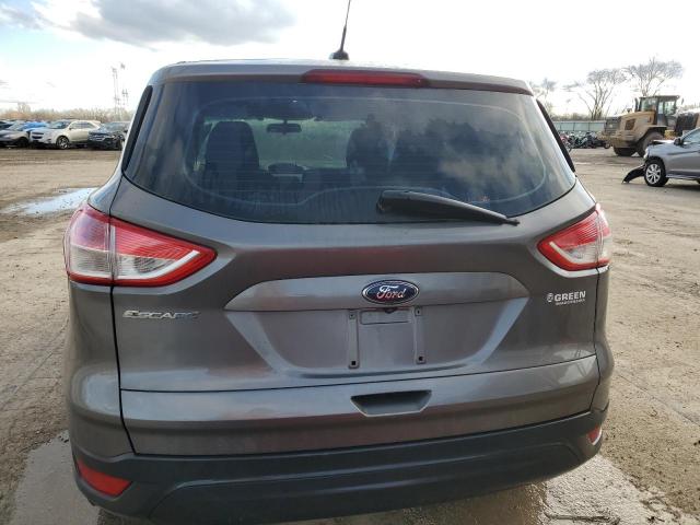 1FMCU0F73EUC21321 - 2014 FORD ESCAPE S GRAY photo 6