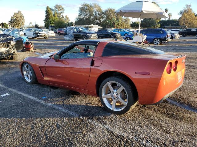 1G1YY24U955106244 - 2005 CHEVROLET CORVETTE ORANGE photo 2