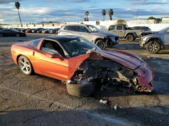 1G1YY24U955106244 - 2005 CHEVROLET CORVETTE ORANGE photo 4