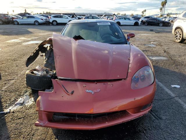 1G1YY24U955106244 - 2005 CHEVROLET CORVETTE ORANGE photo 5