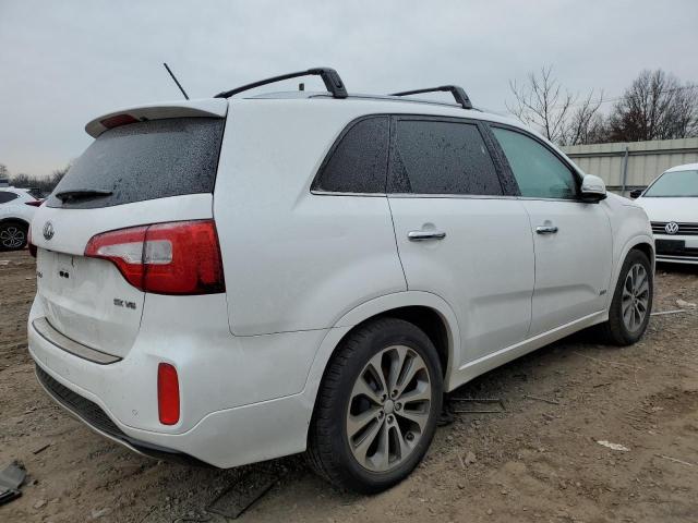 5XYKWDA72FG613654 - 2015 KIA SORENTO SX WHITE photo 3