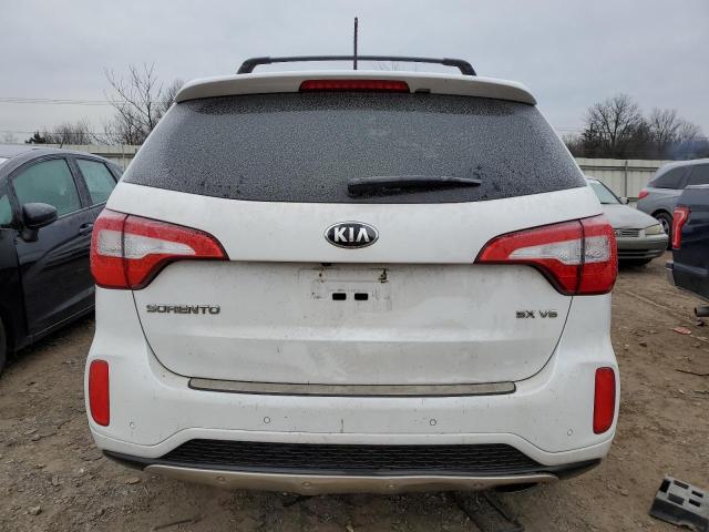 5XYKWDA72FG613654 - 2015 KIA SORENTO SX WHITE photo 6