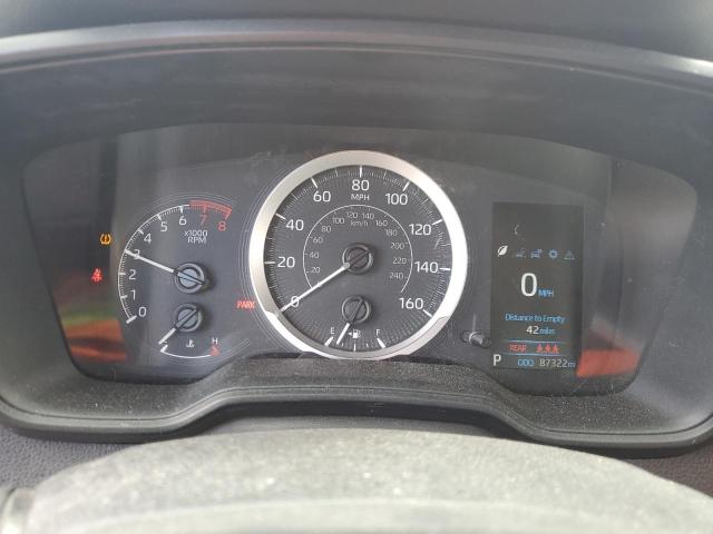 5YFEPMAE2MP218441 - 2021 TOYOTA COROLLA LE Czerwony zdjęcie 9