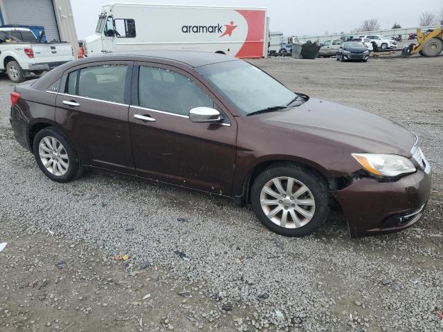 1C3CCBCG6DN515994 - 2013 CHRYSLER 200 LIMITED BROWN photo 4
