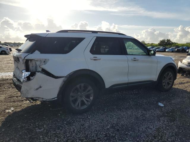 1FMSK7DH4NGB19899 - 2022 FORD EXPLORER XLT 白色 照片 3