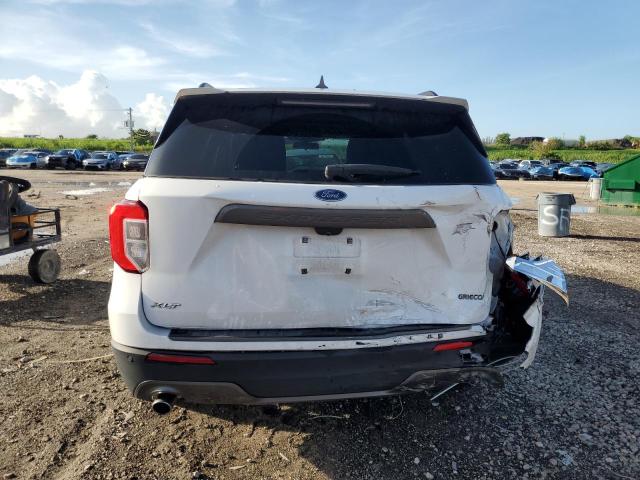 1FMSK7DH4NGB19899 - 2022 FORD EXPLORER XLT 白色 照片 6