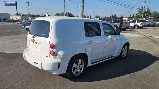 3GNCA13D88S703923 - 2008 CHEVROLET HHR LS WHITE photo 4