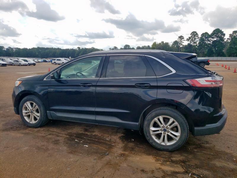 2FMPK3J96KBB63353 - 2019 FORD EDGE SEL Черный фото 2