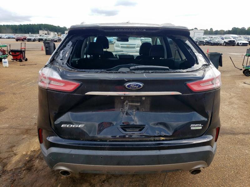 2FMPK3J96KBB63353 - 2019 FORD EDGE SEL Черный фото 6